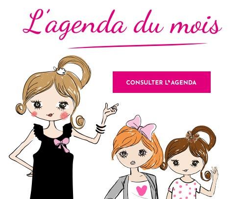 Agenda du mois Les Coccinelles d'Alice