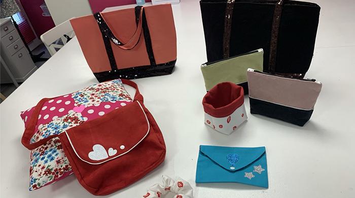 Malicieuse et Charmante (11-14 ans) - Atelier Couture - Accessoires - Sacs - Pochettes