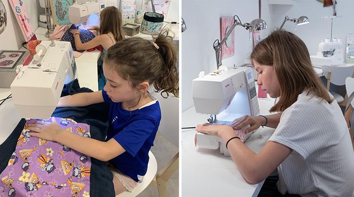 Atelier de couture et loisirs créatifs - Stage vacances enfants