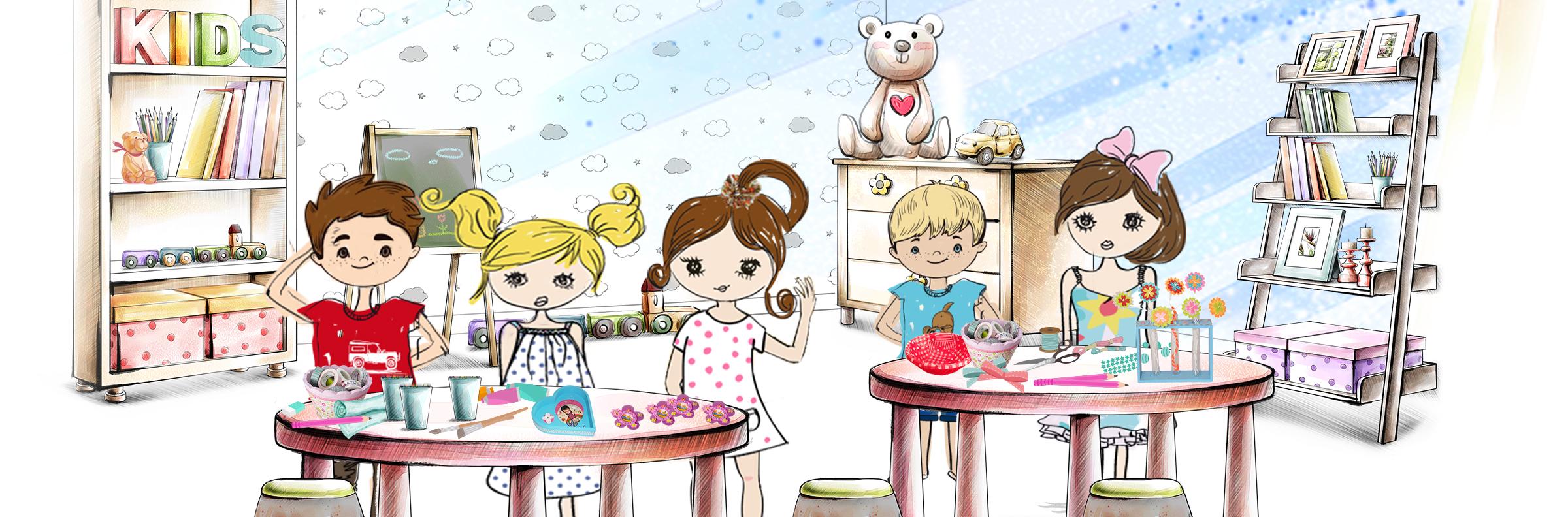 A l’école - Privatisation - Ateliers de couture et de loisirs créatifs enfants